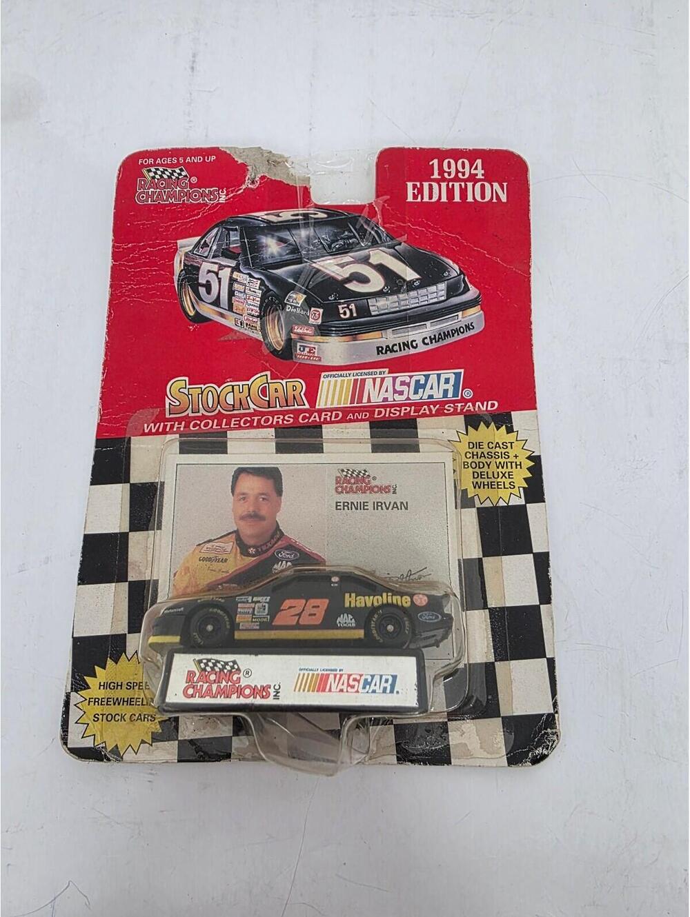 NEW 1994 Racing CHampions Nascar Ernie Irvan #28 Die Cast Stock Car